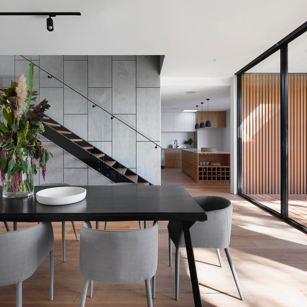 Utility room interior